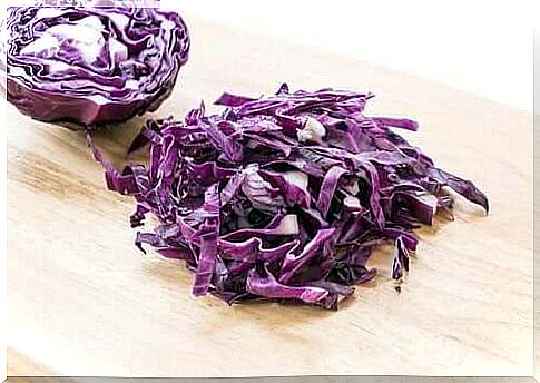 Red cabbage.