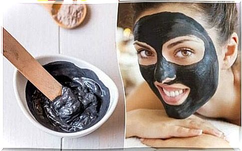 Black face mask to get rid of blackheads and impurities