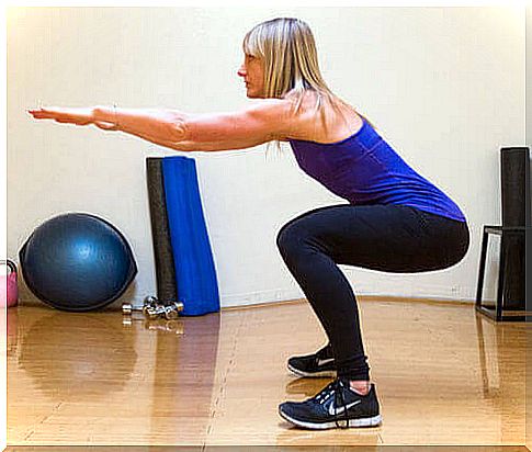 Squats are effective for fat burning