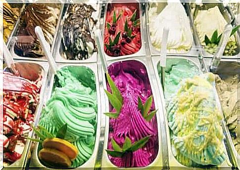 Different ice creams