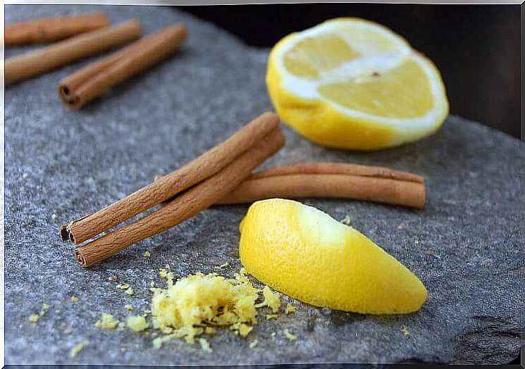 Reduce joint pain with cinnamon and lemon