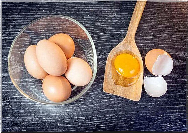 eggs in a bowl