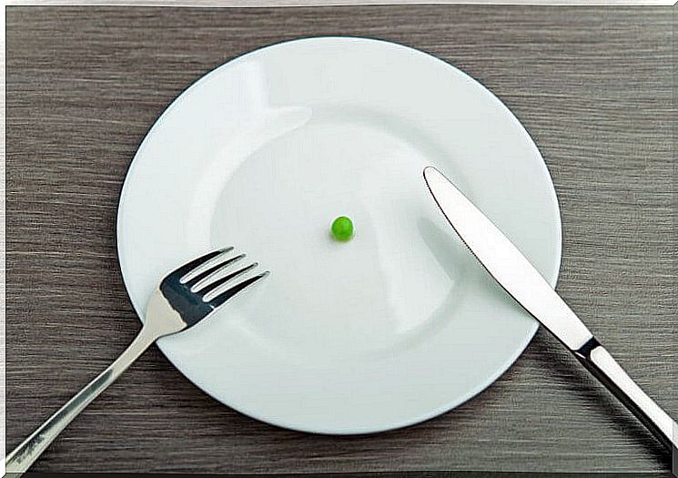 A pea on a plate