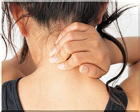 Myasthenia gravis can weaken the muscles in the neck. 