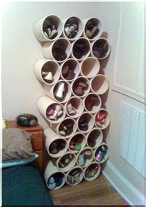 Shoe shelves