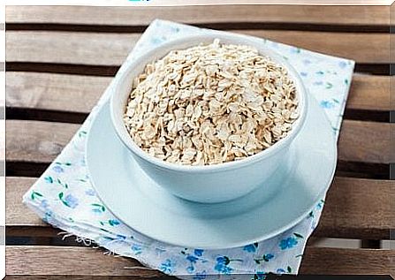 Oats for hair removal